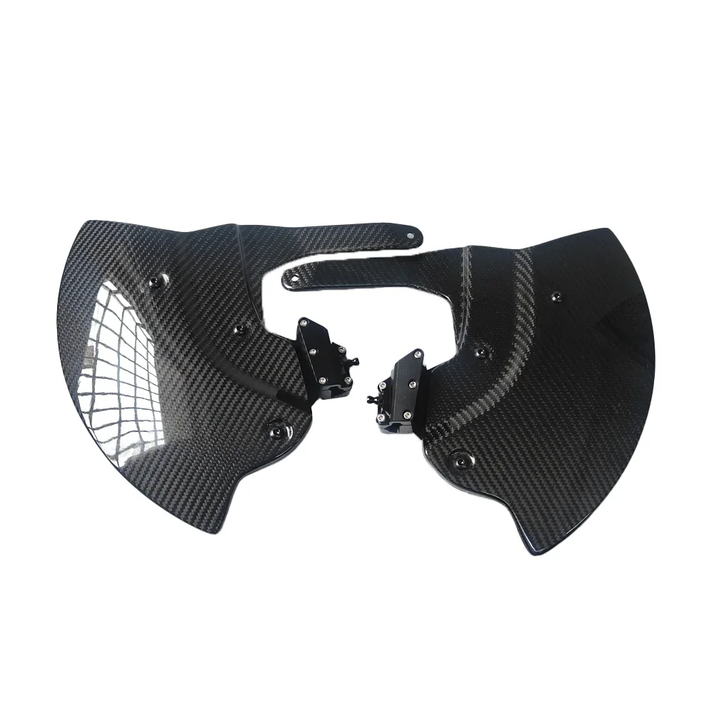 Per BMW S1000RR S1000R S1000XR 2019 2020-2024 3K In Fibra di Carbonio Parafango Anteriore Parafango Disco Freno Protezione Moto carenatura