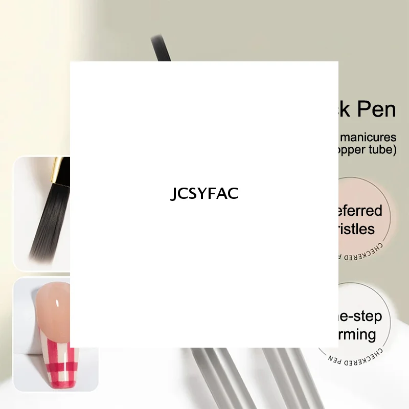 Nail Art Brush Multifunctionele Streep Liner Brushes Modellering Water Rimpel DIY Ontwerp Harde Borstel Nail Art Tools