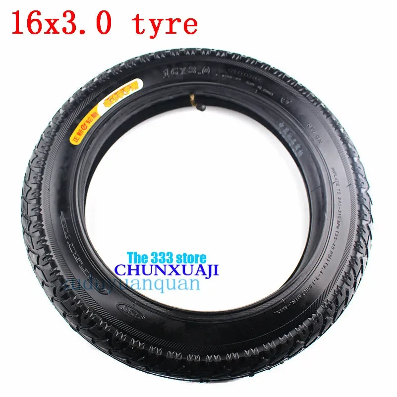 CTS  16x3.0 electric bicycle tire inner tube 16 '' wheel tyre fits Many Gas Electric Scooters and Tricycle car electric car