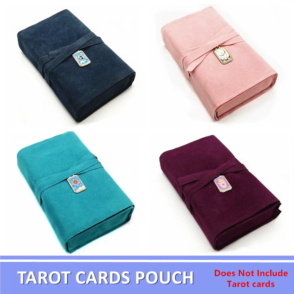 Tarot Cards Pouch Storage Bag Case Cloth Witch Divination Accessories Jewelry Astrology Dice Box L762