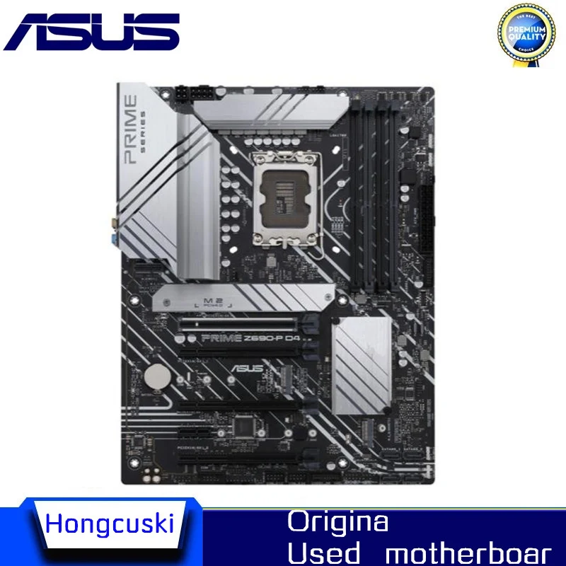 Used For Asus PRIME Z690-P D4 Original Desktop For Intel Z690A Z690 DDR4 Motherboard LGA 1700 Support 12900KF 12700K