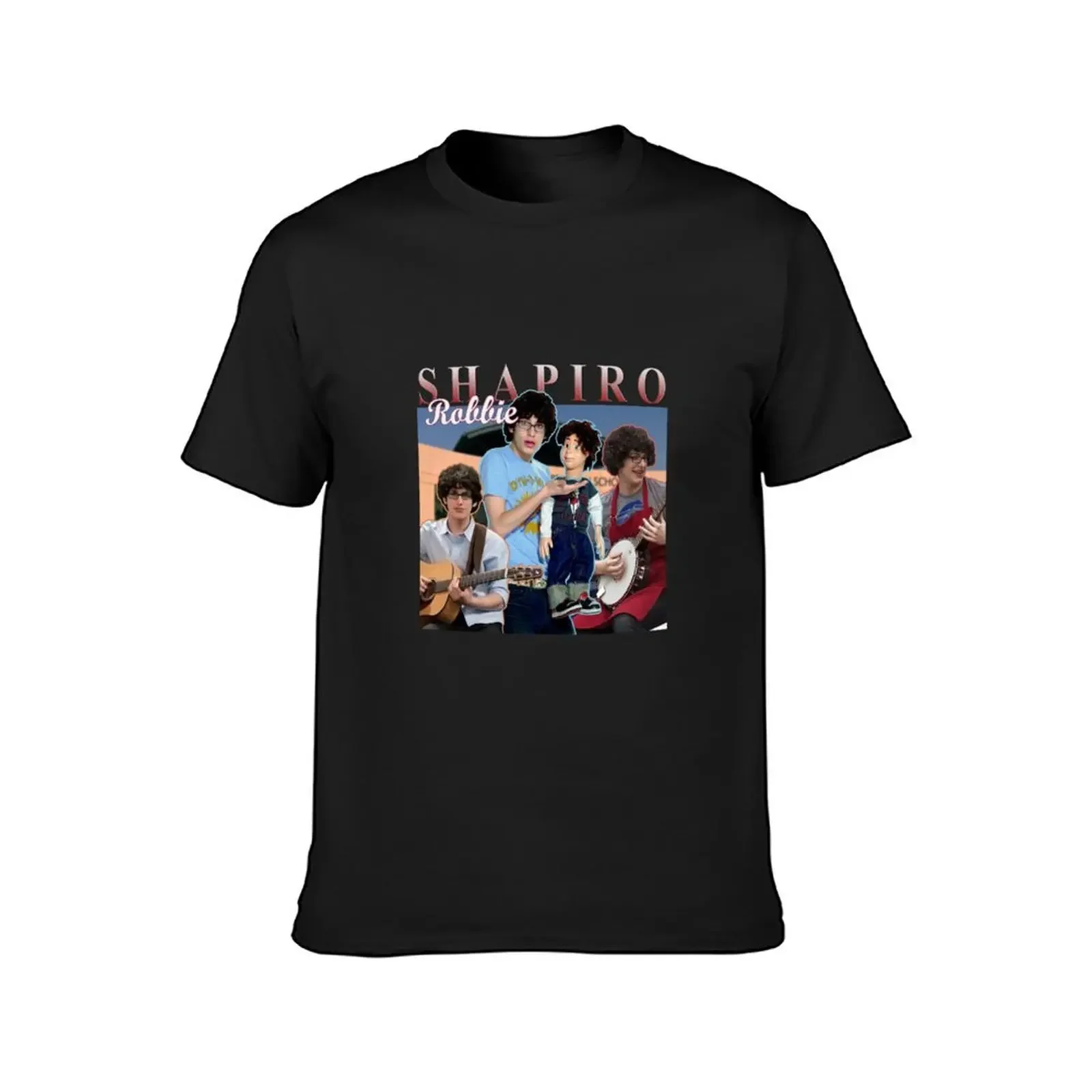 Robbie Shapiro Retro Homage Design T-Shirt summer tops summer top anime shirts men