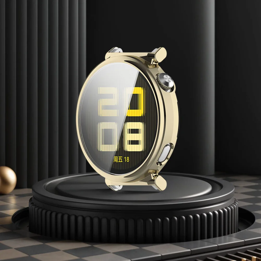 

TPU Full Case All Cover Screen Protector Bumper Cover Anti-Scratch Full Coverage Protective Case for Huawei Watch GT5 41mm 46mm