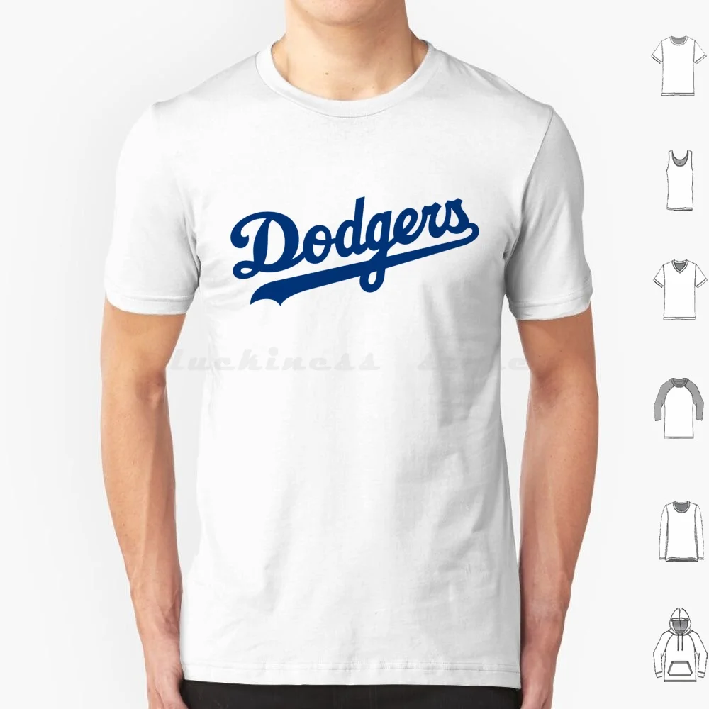 La Angeles-City T Shirt Big Size 100% cotone Vin corsetto Los Angeles Dodg La briggs Kershaw Los Max Scherzer Julio Urias