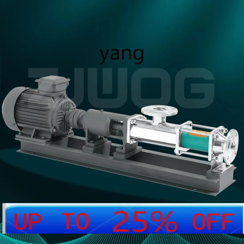 

CXX G Type Screw Pump Filter Press Feeding Sewage Treatment High-Rise Process Large Flow