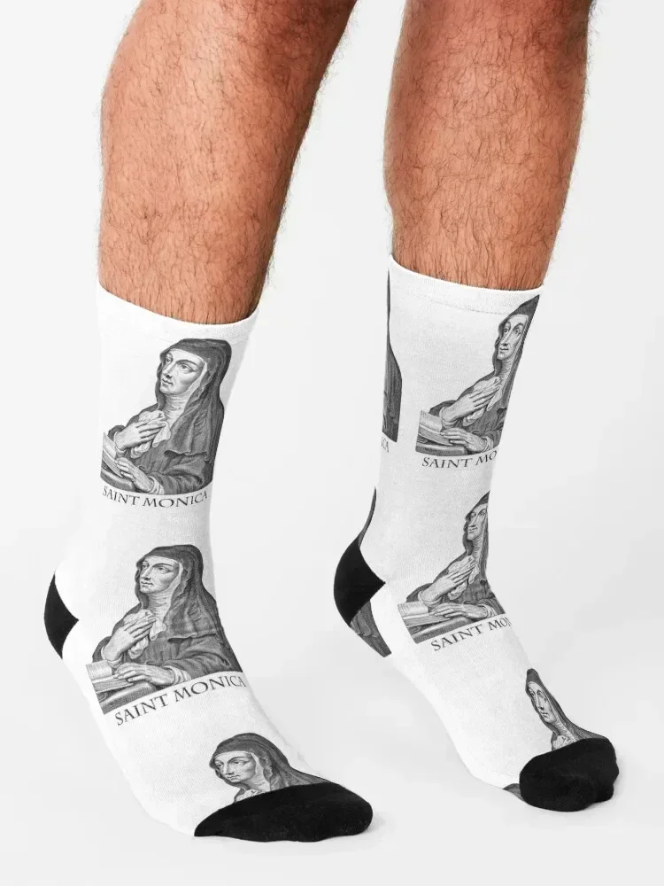 Saint Monica Socks Thermal man winter heated Running Men's Women Socks Men's