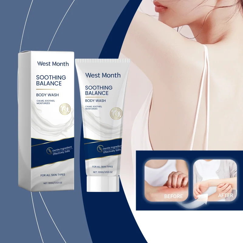 

Soothing Repair Body Wash - Clean Body, Moisturize Skin, Soothe Itching, Reduce Discomfort, Long - lasting Fragrance, 100g