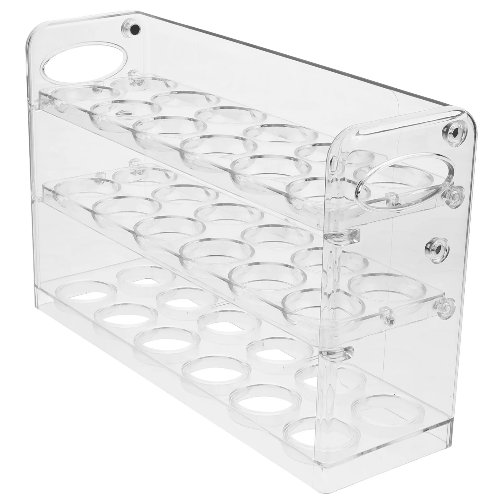 

Egg Container for Refrigerator Household Organizer Multi-Layers Eggs Holder Stable Firm Bottom Long-Lasting Freshness No