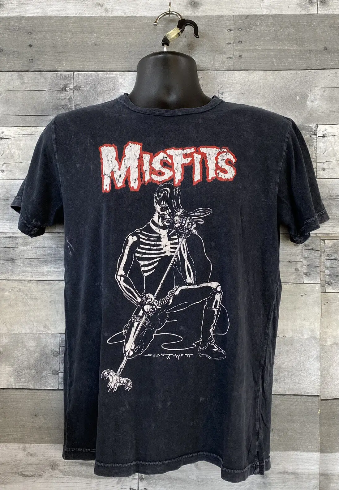 Misfits Legacy of Brutality Concert T-Shirt Faded Black Size M Live Nation Merch