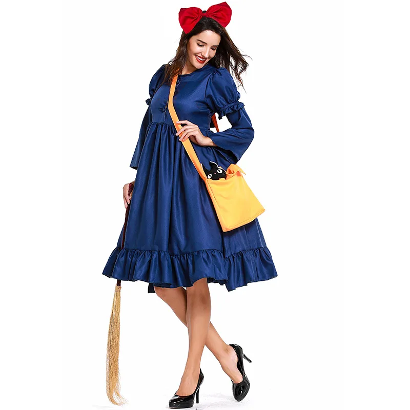 Costume da strega Dr Kids Donna loween Par Magic Hurry Fairy T Sle Madre Figlia Abiti coordinati Costume cosplay