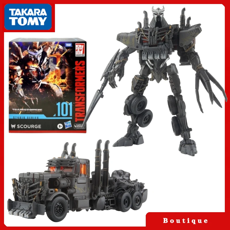 

In Stock Takara Tomy Transformers Toys Studio Series SS101 Leader Class Scourge Action Figures Collectible Gifts Classic Hobbies