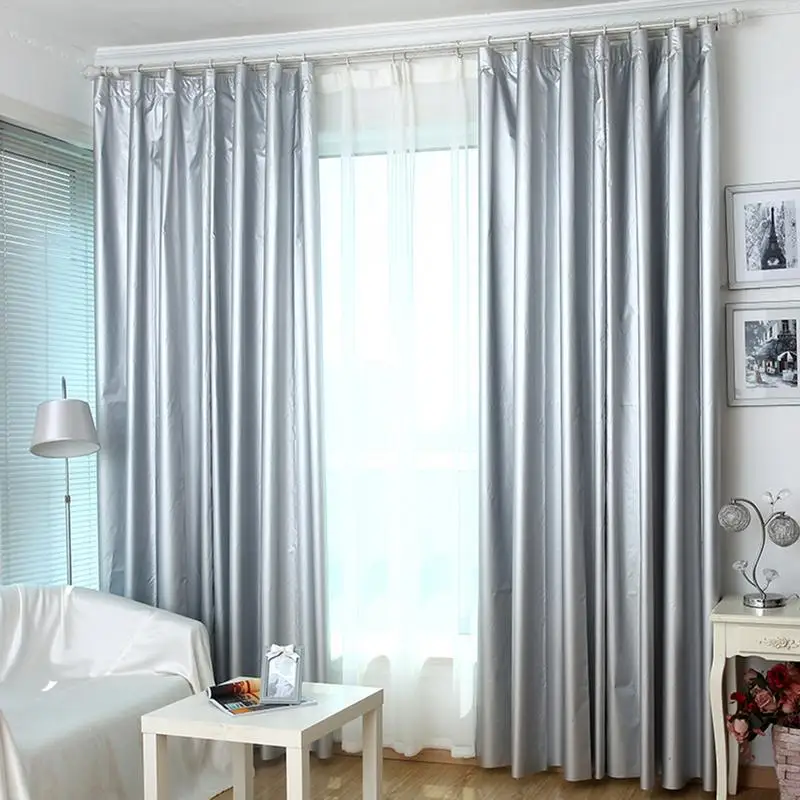 Splitter-Verdunkelungsvorhänge, Wohnzimmer-Vorhang, Büro-Dekoration, Balkon, sonnenbeständig, wärmeisolierend, Schattierungsstoff, Fenstervorhang