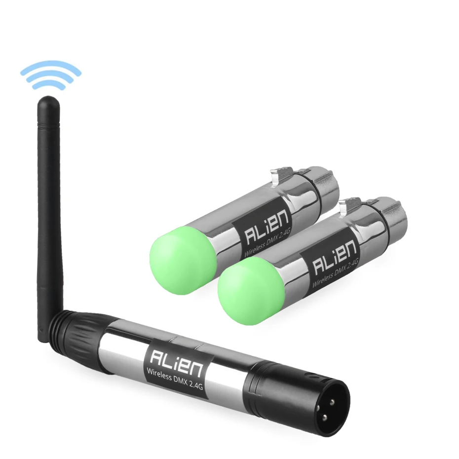 ALIEN DMX512 Dfi Controller 2.4G Draadloze Zender Ontvanger Voor Disco DJ Party Bar Stage Par Moving Head Beam Laser Verlichting
