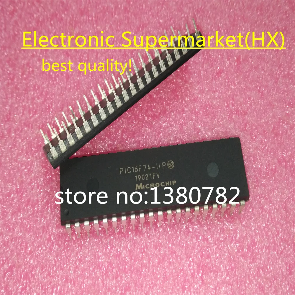 

Free Shipping 10pcs-50pcs PIC16F74-I/P PIC16F74 DIP-40 New original IC In stock!