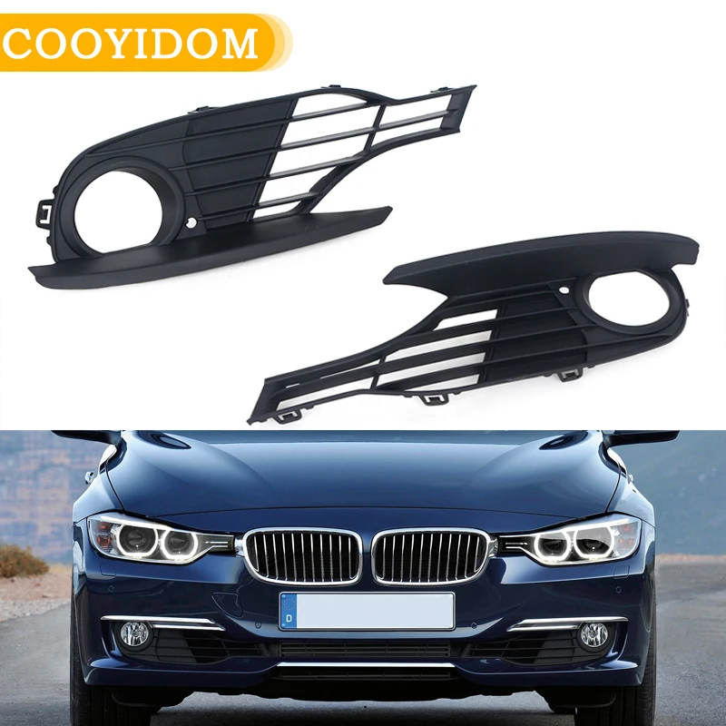 

For BMW 3 series F30 F35 2013 2014 2015-2018 Front Bumper Lower Grill Cover Grilll Frame Trim Shade 51117307675 51117307676