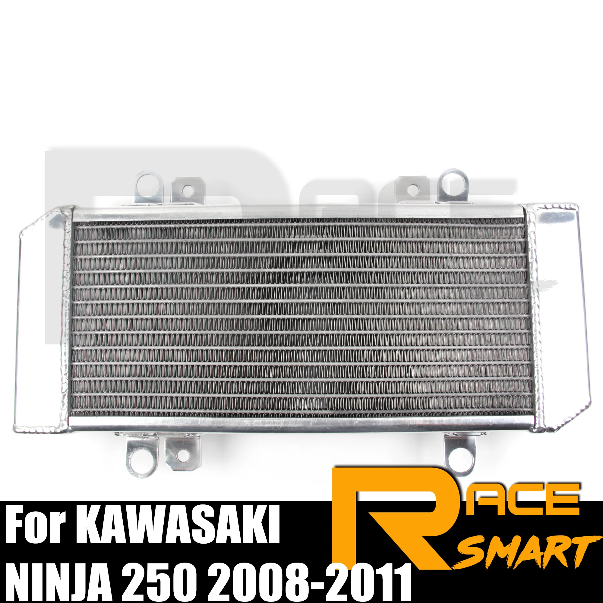 Motorcycle Radiator For KAWASAKI NINJA 250 2008-2011 Engine Water Cooling Cooler System Aluminum Ninja250 2008 2009 2010 2011