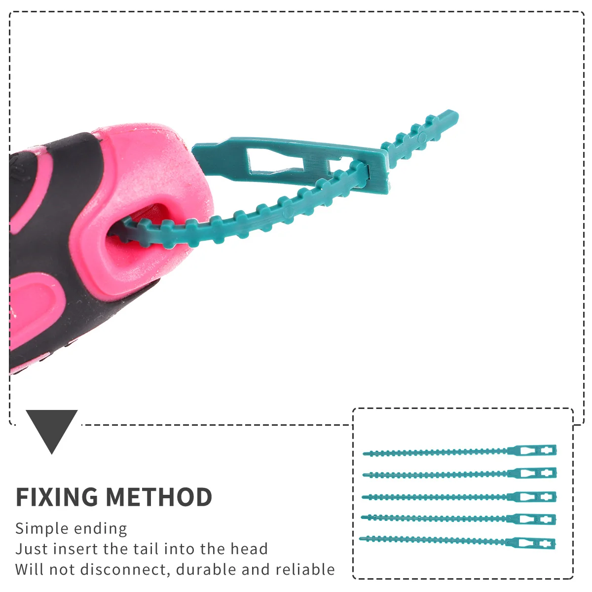 

4 Set Tie Garden Tying Cable Straps Adjustable Plant Ties Flexible Climbing Vine Support
