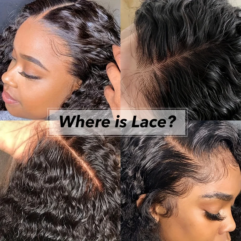 Water Wave Lace Front Wigs Human Hair 13x4 13x6 Frontal Wig Transparent Brazilian Lace Front Wig Human Hair Wigs Pre Plucked