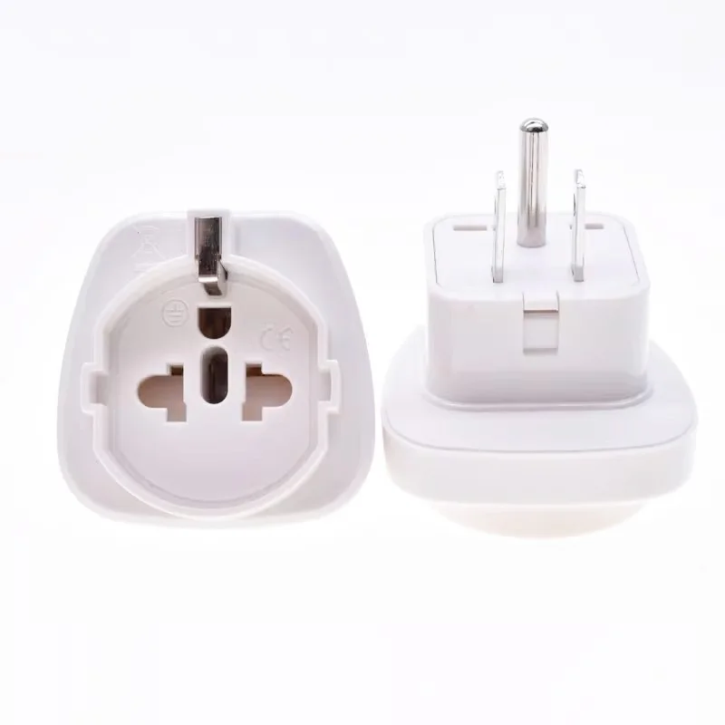 1pcs/lot Transformer socket Converts plugs from EU and multiple countries to American style (one round and two flat) SD-5
