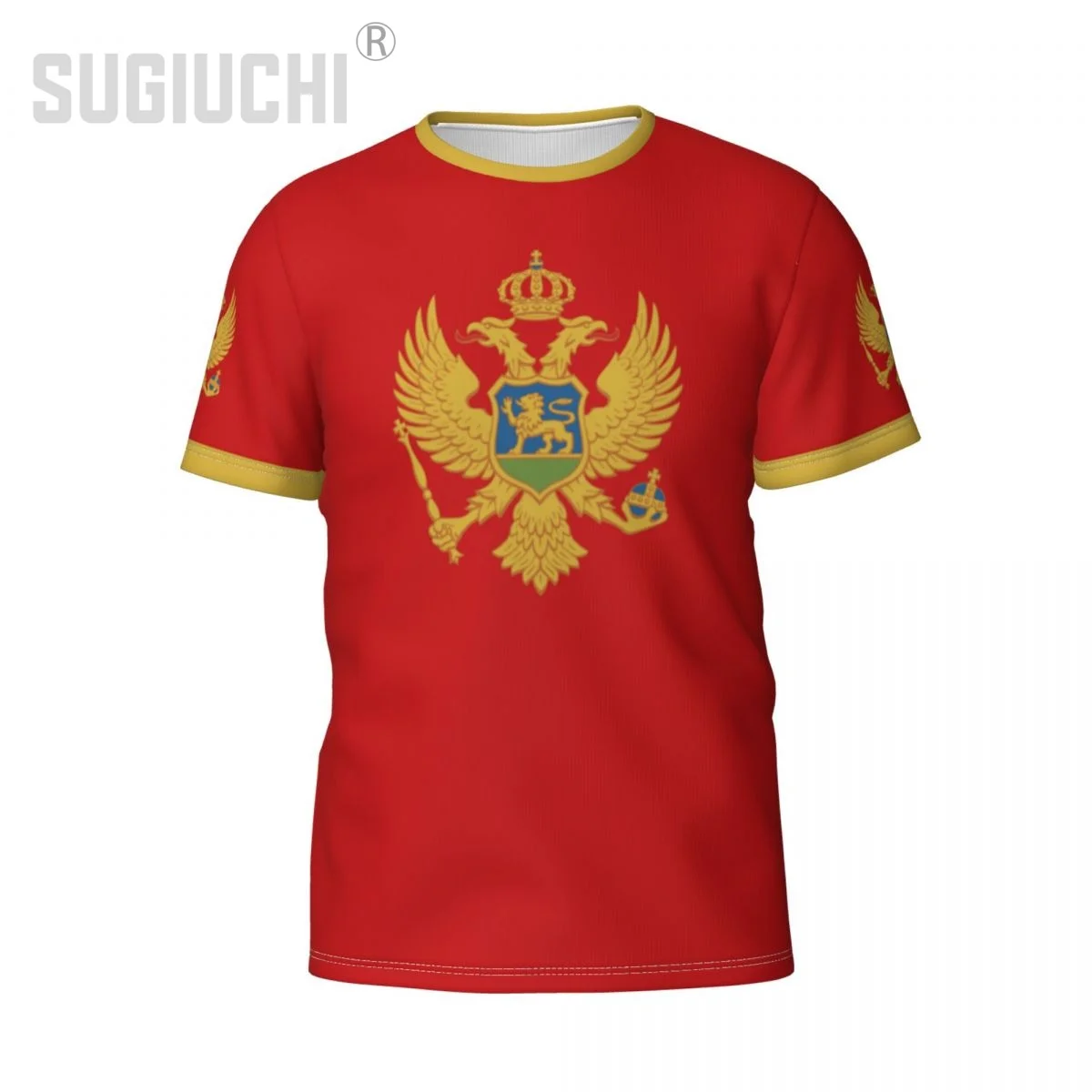 Custom Name Number Montenegro Flag Emblem 3D T-shirts For Men Women Tees jersey team Clothes Soccer Football Fans Gift T shirt