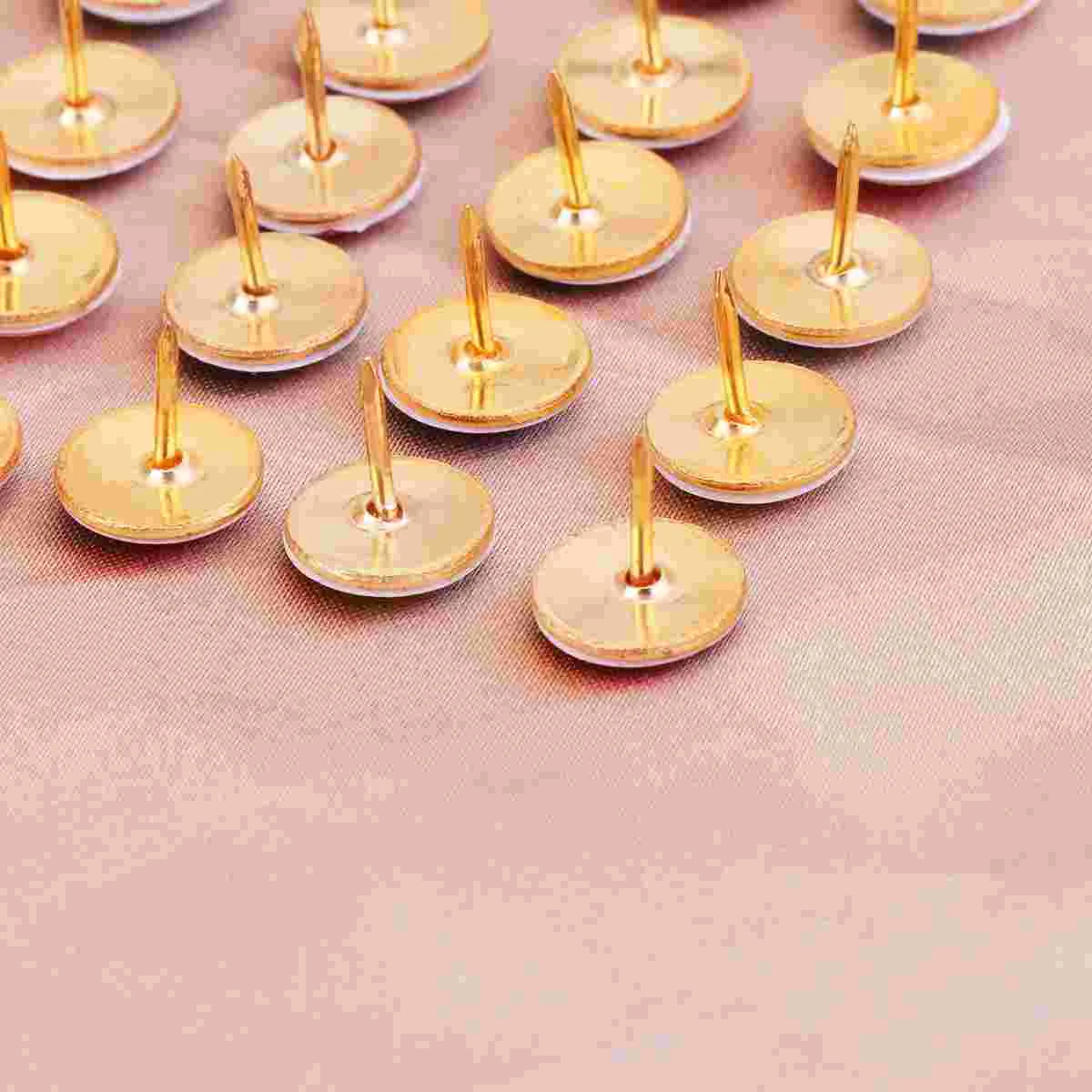 Punaises Décoratives à Tête Ronde, 100 Pièces