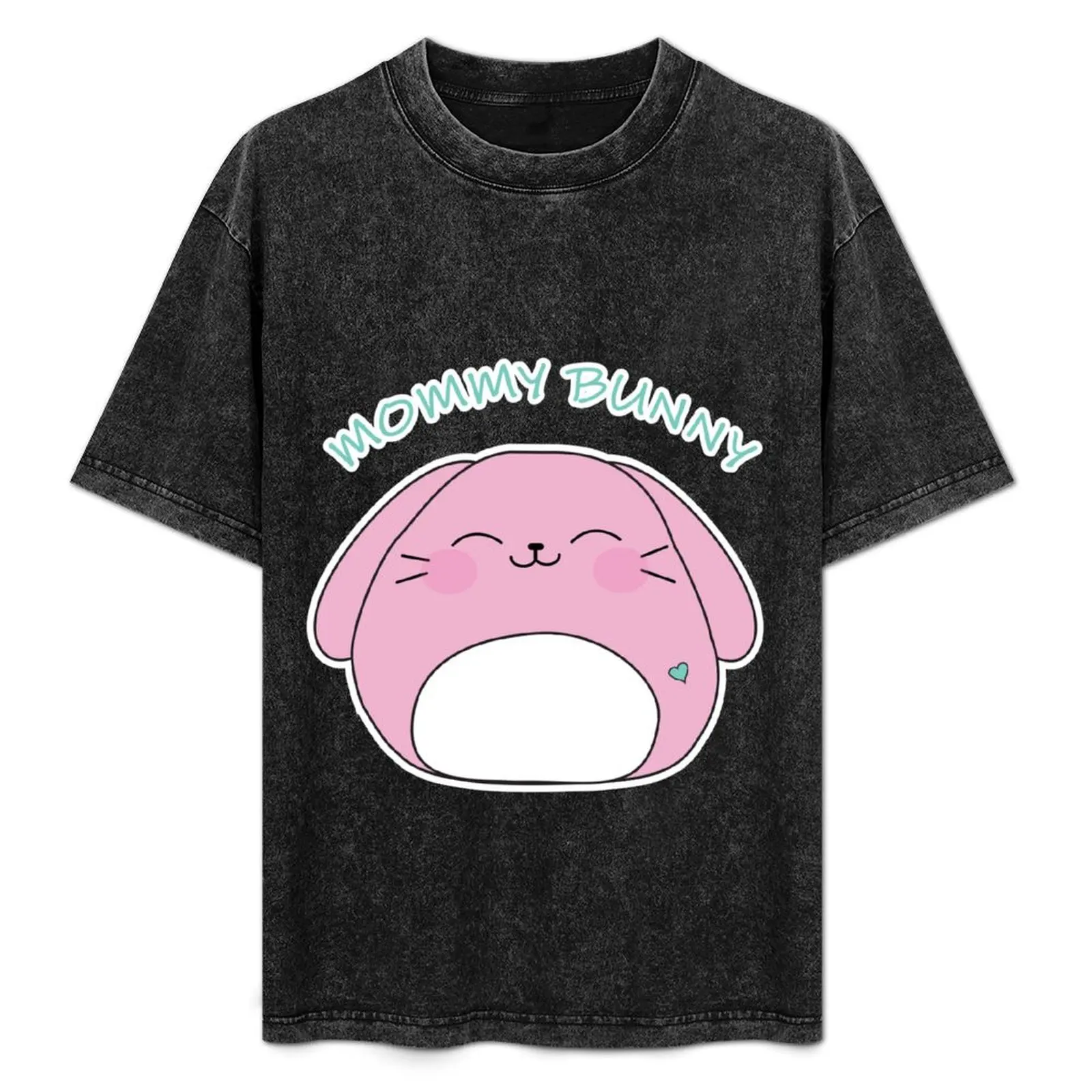 

Футболка Mommy Bunny, модные рубашки, быстросохнущие вещи в стиле аниме, мужские большие и высокие футболки Louboutins