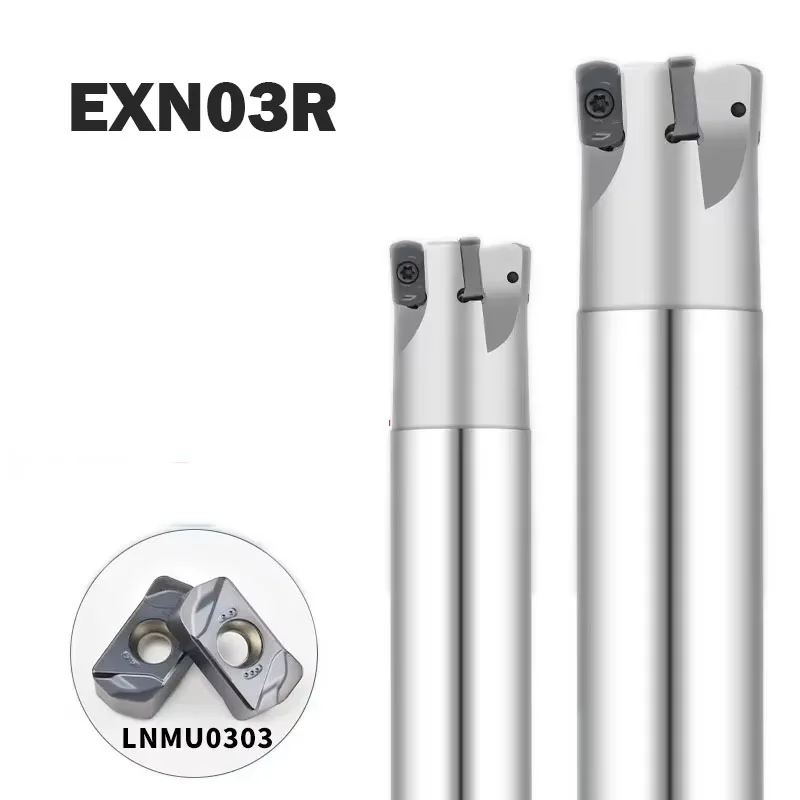 

EXN03R CNC milling cutter rod with large cutting depth fast feed and high efficiency,Install milling cutter insert LNMU0303
