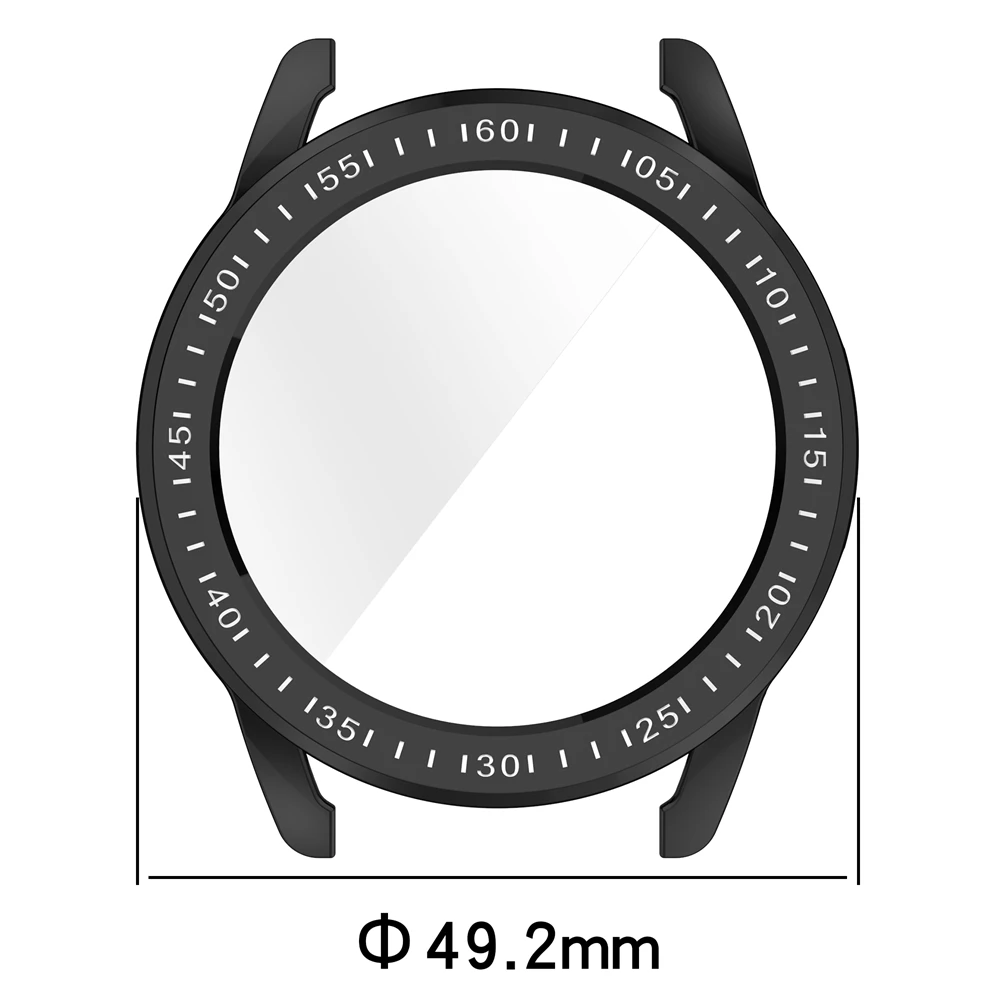 Custodia protettiva e proteggi schermo in vetro temperato per xiaomi watch S3 Frame accessori protettivi sottili per PC di alta qualità