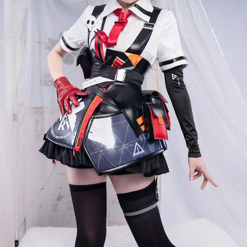 Honkai impact 3rd X Asuka Langley Soryu cosplay costume shirt skirt outfits Halloween Carnival party suit