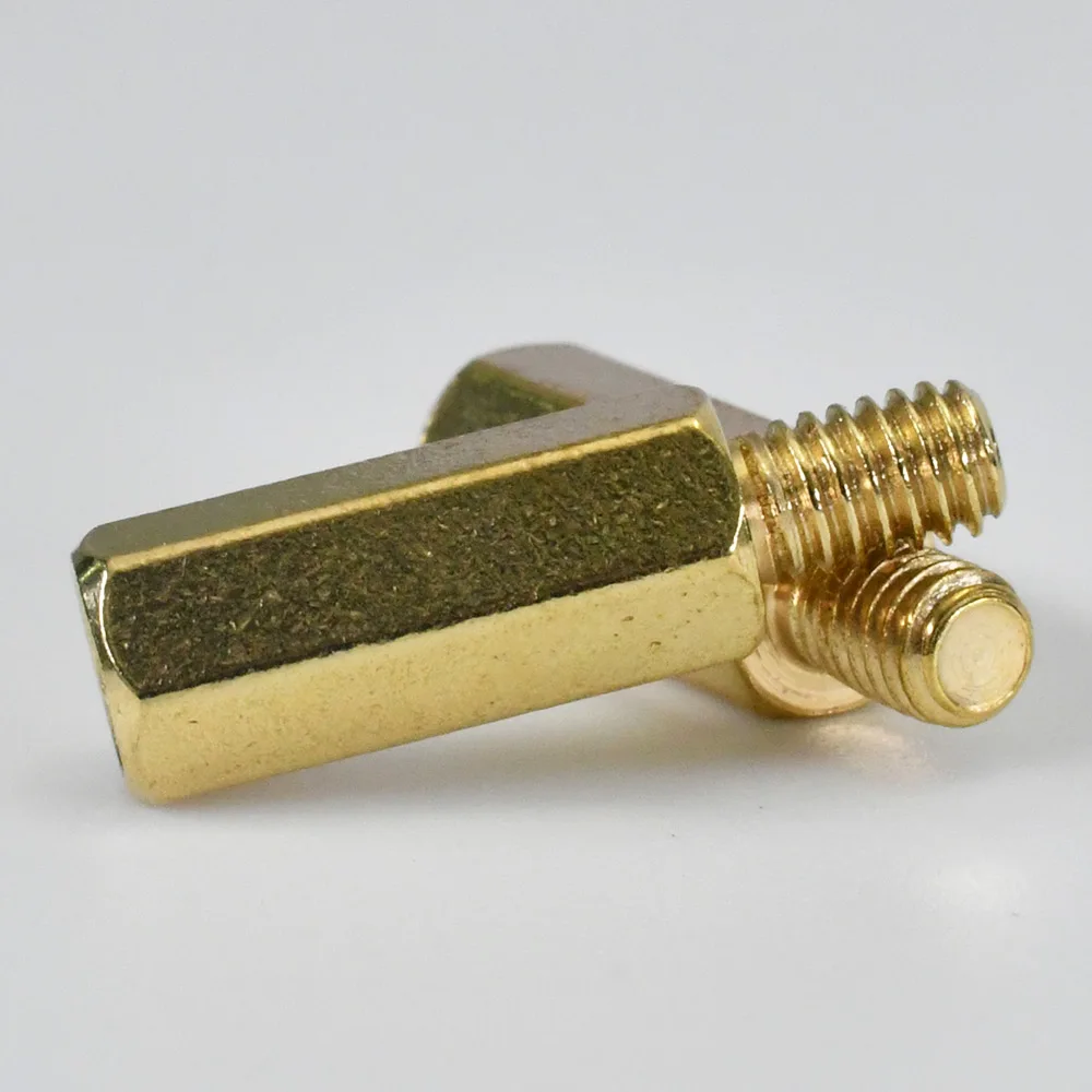 Hex Brass Standoff Pillar Column Screw For PCB Support Motherboard Spacer Computer Circuit Board Rack Stud M2 M2.5 M3 M4 M5 M6