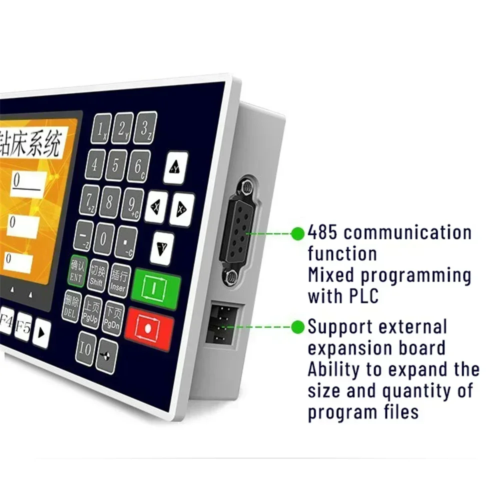 CNC Offline Motion Controller 1Axis/2Axis/3Axis/4 Axis Servo Motor Programmable Controller RS485 TC55V USB For Engraving Router