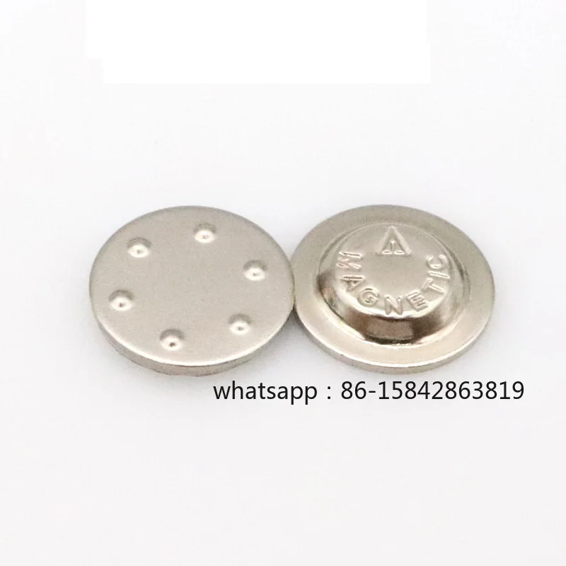 

100PCS Straw hat shaped badge strong magnet metal magnetic badge strong magnetic buckle