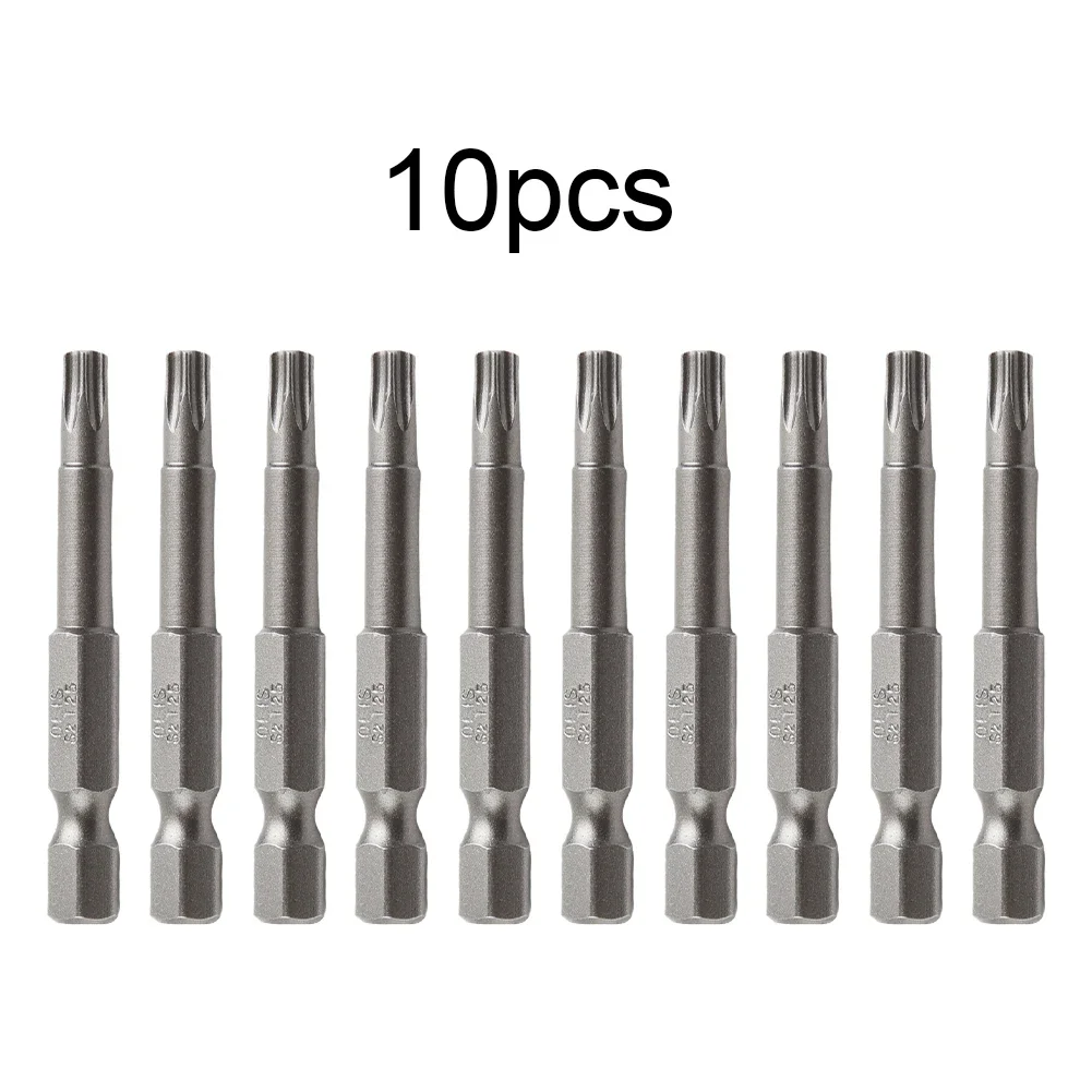 Brand New High Quality Screwdriver Bit Torx T25 With Magnetic 50mm Long 6.35mm Shank Accessories Hexagon Handle