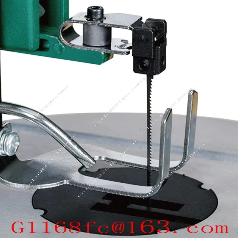 Benchtop Curve Saw 16 Inch H1602 Household Wire Saw Carved Latte Saw Metal Board Cutting with Pedal