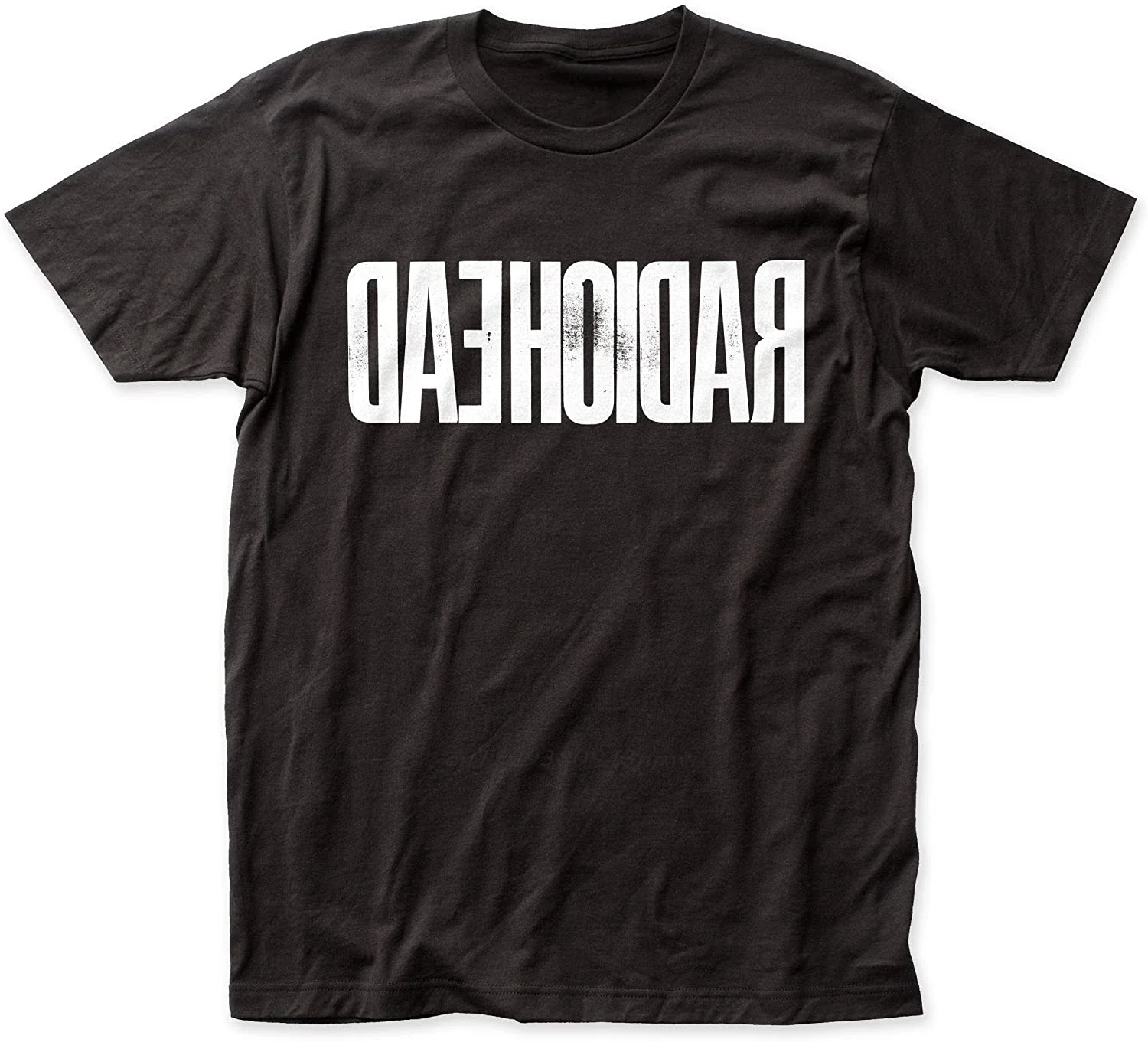 Men T-shirt Radiohead Backwards Soft Fitted 100% Cotton Tee Custom Mens Tops & Tees