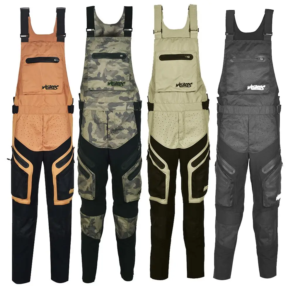 Willbros Motocross MX Gear Set Motorcycle Bibs Overalls Dirt Bike Enduro Offroad Suit for Adult