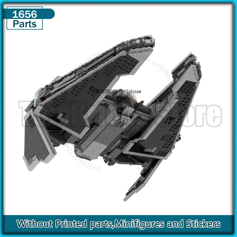 

Spaceship Starfighter Fury Class Interceptor MOC Building Block Space Movie Technology Bricks DIY Assembly Toys Xmas Gifts