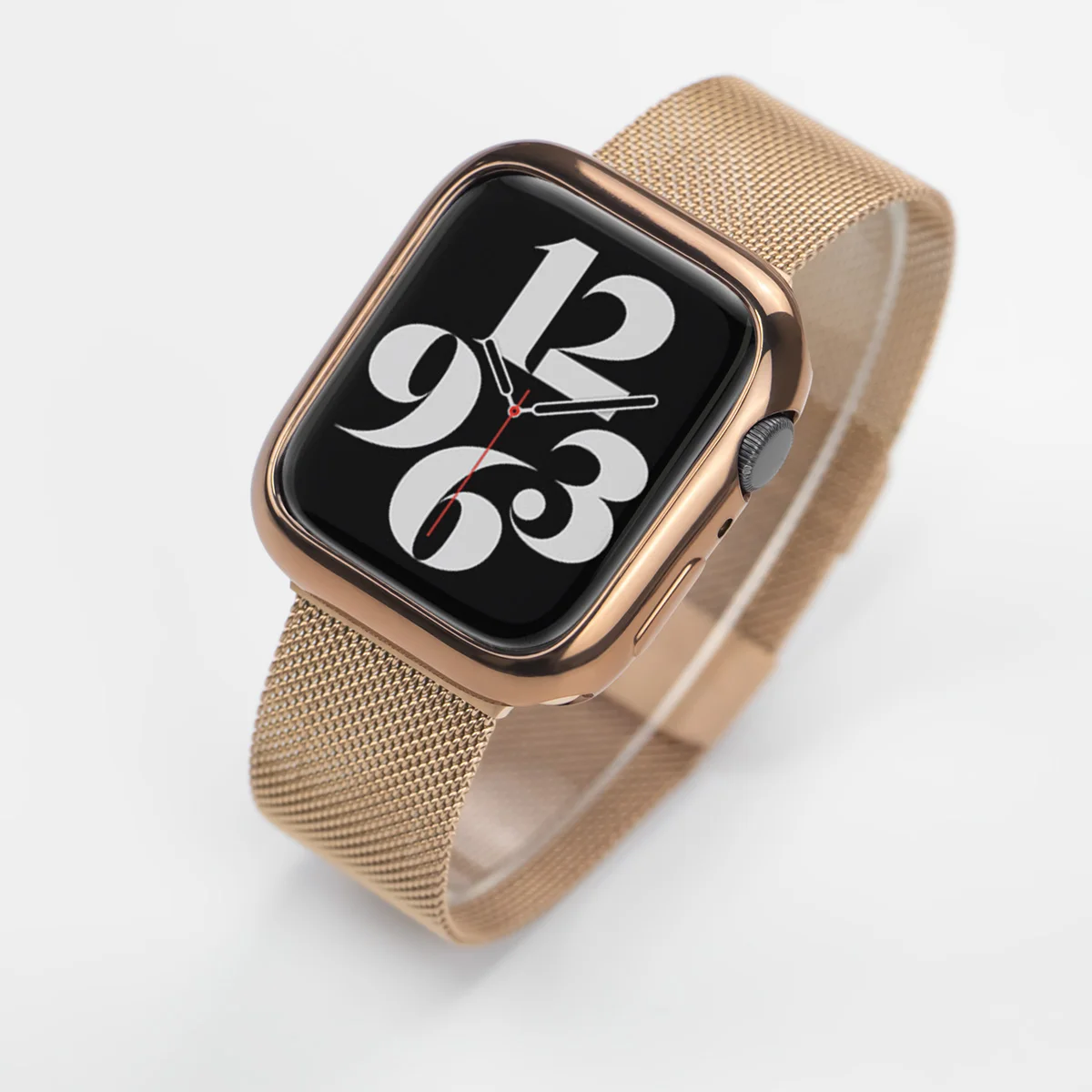 Milanese Strap+case for Apple Watch Band 49mm 41mm 45mm 40mm 44mm 42mm Magnetic Bracelet for Iwatch Series 9 8 7 6 SE 5 4 Correa