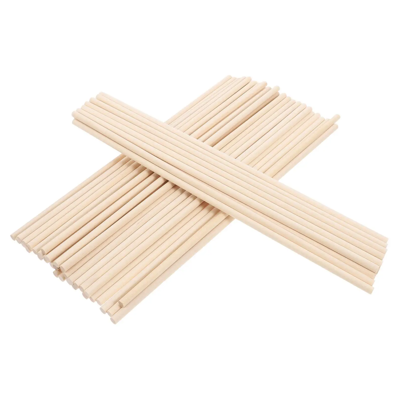 

50pcs Wooden Rhythm Sticks Bulk Colorful Kids Musical Instruments Percussion Toy Round Wood Sticks Beginner Set