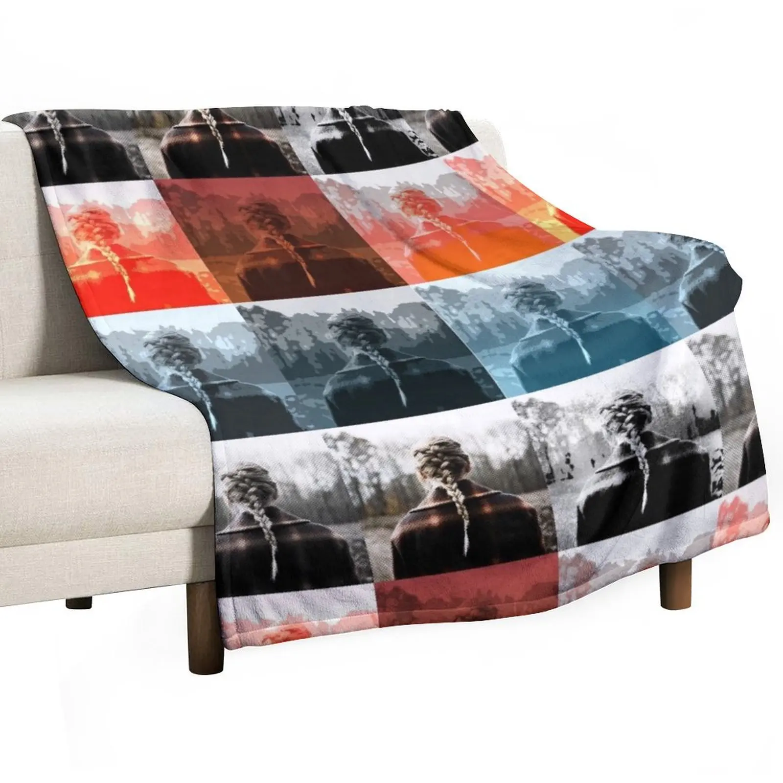 Girl Evermore Throw Blanket Shaggy Bed Fashionable Decorative Sofa Winter beds Blankets