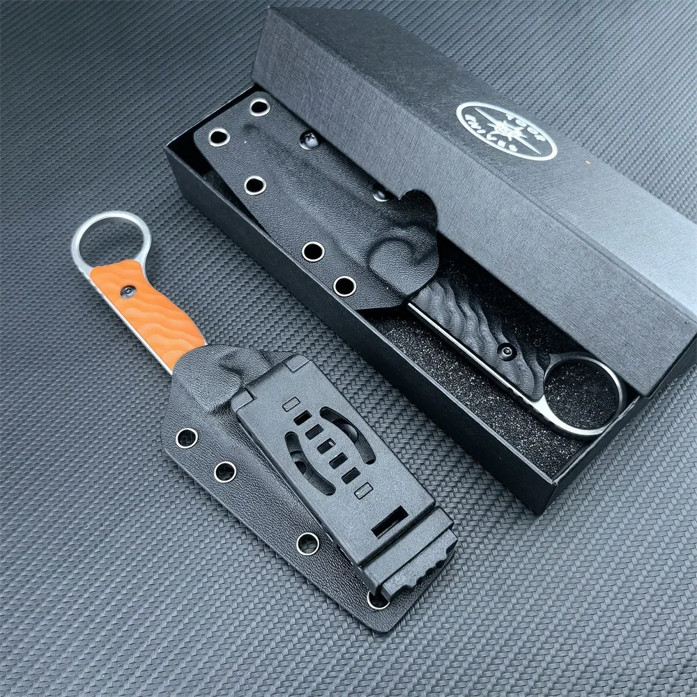 Outdoor Toor Portable Fixed Knife 440c Blade G10 Handles Hunting Survival Knives Tactical Military EDC Multi Tool for Men Gifts