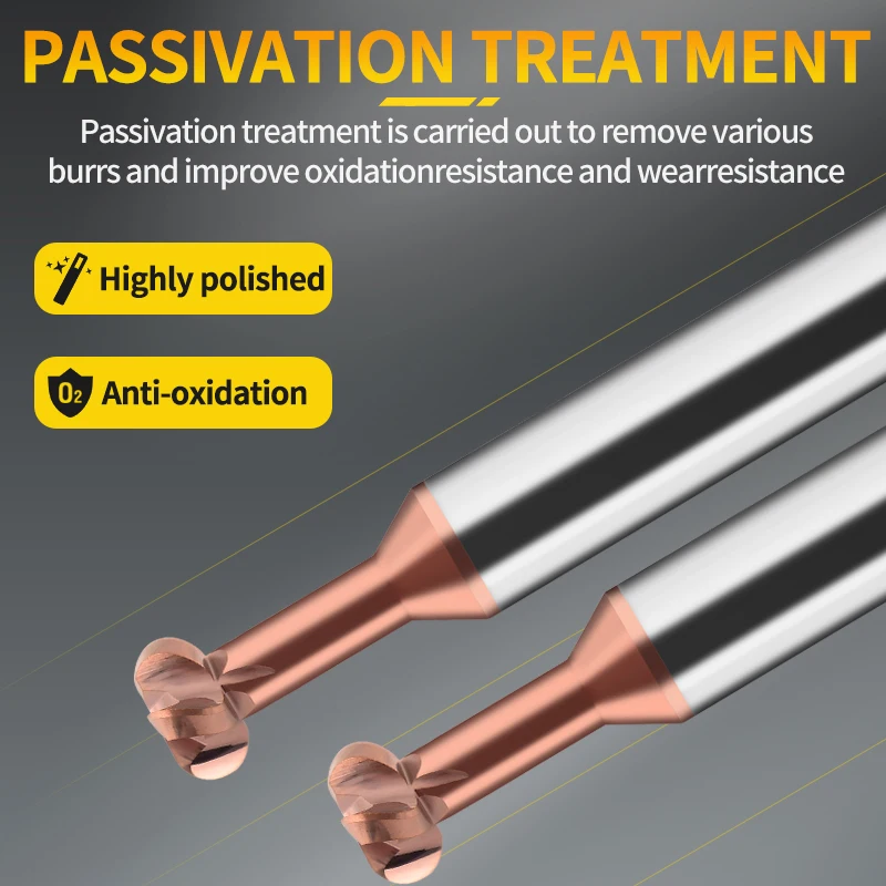 T-Shaped Arc Tungsten Steel Milling Cutter with Hard Alloy 4F Complete Specifications, High Efficiency and Earthquake Resistance