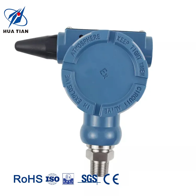 4504 Long Range  LCD Display LoRa Wireless Pressure Transmitter With Atex Certificate