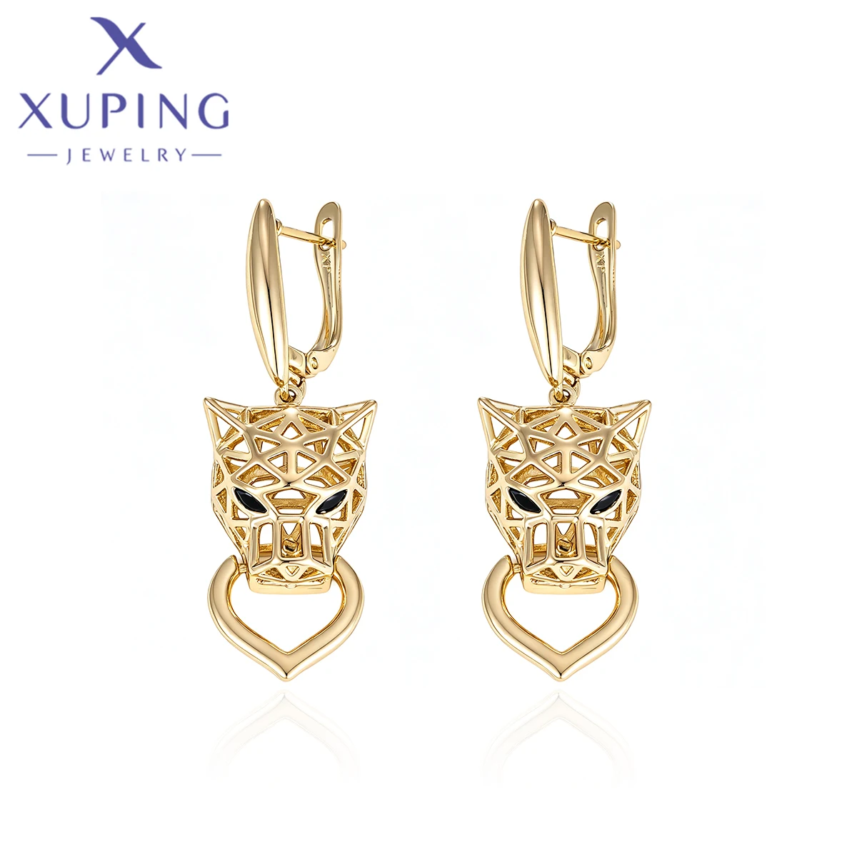 Xuping Schmuck Neu eingetroffen: Modische, tierförmige Creolen für Damen, Charm-Schmuck, Party, exquisites Geschenk X000020649 – Detail 9