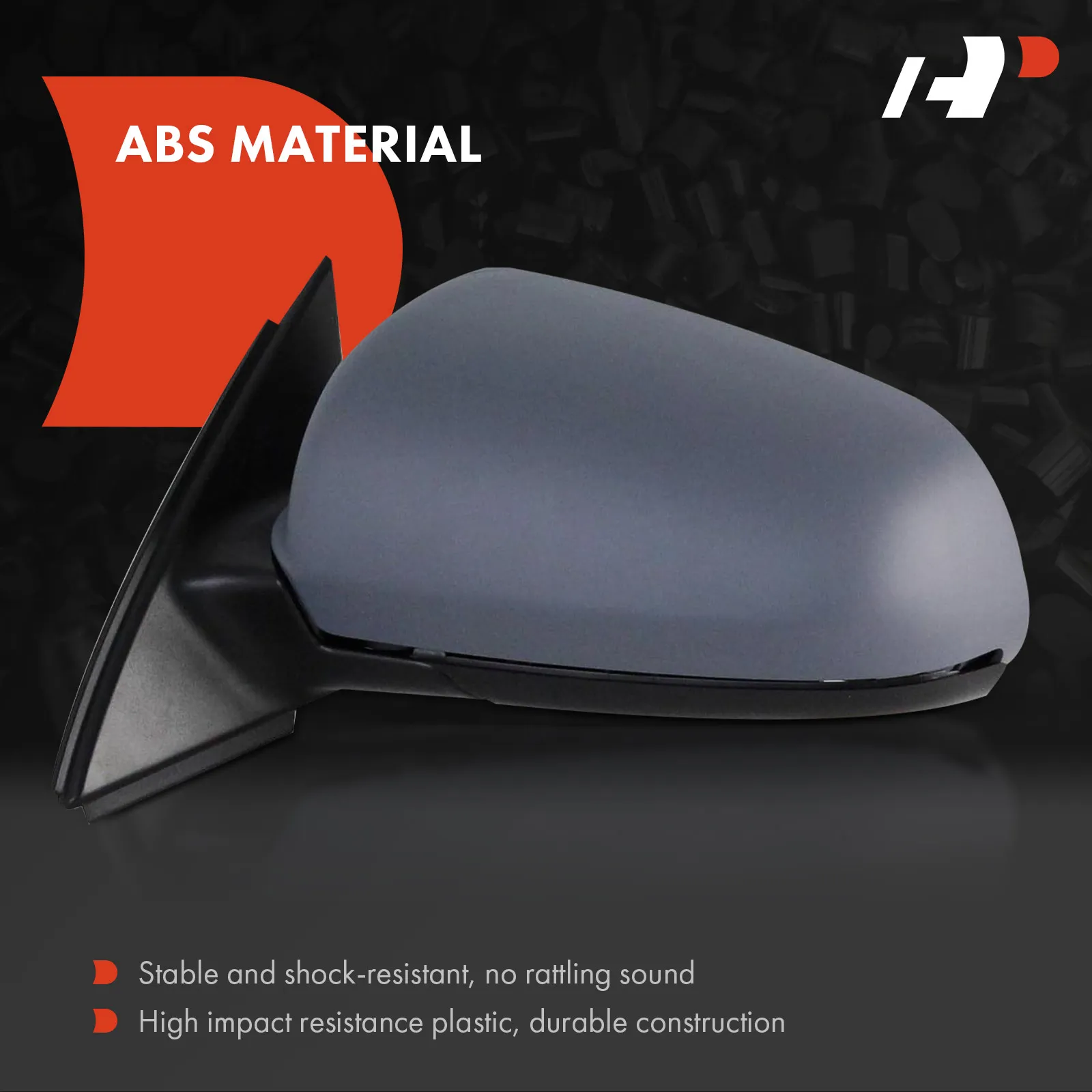 A-Premium Driver Side Power Door Mirror for Audi A4 2001-2008 A4 Quattro 2002-2008 S4 2004-2008 RS4 2007-2008 Manual Folding