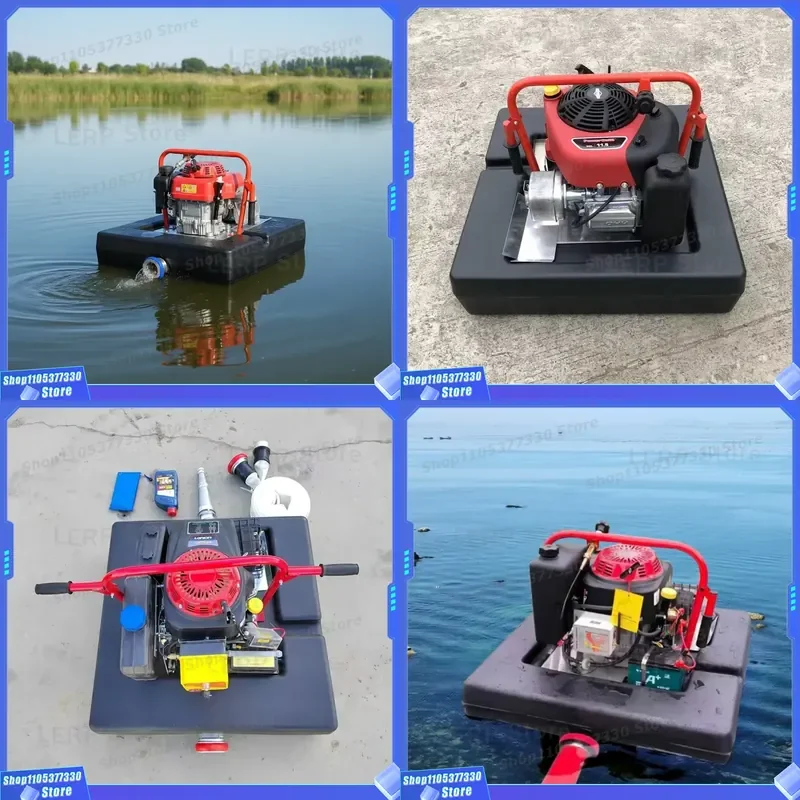 Portable High Pressure Floating Fire Pump Self-Priming OEM Water Pump for Boat Marine Flood Rescue & Emergency Relief