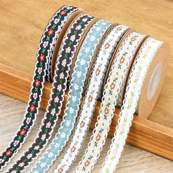 1.2cm Floral designing ribbons DIY Favors for refined artist of Hairband pocket bag creative arts for Mother's Day Birthday gift