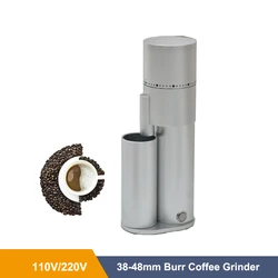 Mini Electric 110/220V Coffee Grinder 30g Espresso Coffee Grinder 38-48mm Conical Burr Usb Coffee Grinder Single Dose Adjustable