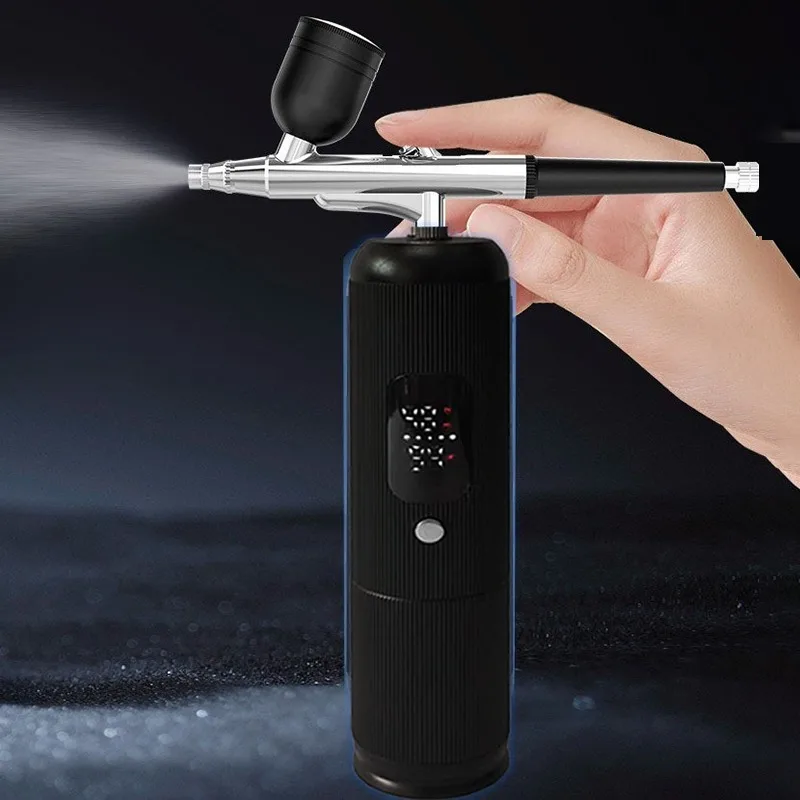 

Профессиональный портативный нано-отпариватель для лица, перезаряжаемый, для ухода за кожей, косметологическое оборудование, небулайзер