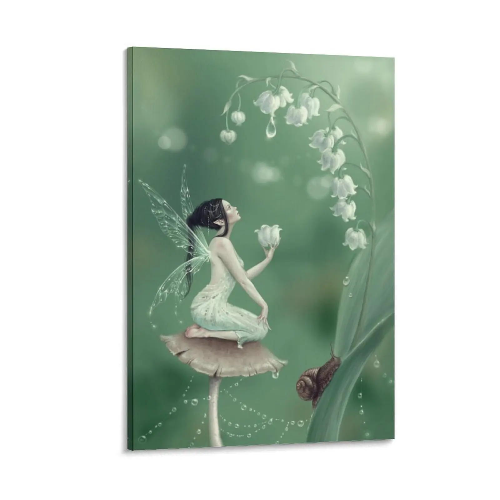 

Lily of the Valley Flower Fairy Canvas Painting home decorations art photos for living room